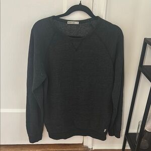 Marine Layer - Small - Dark Grey Crewneck Sweatshirt